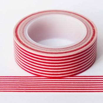 red-stripe-washi-tape